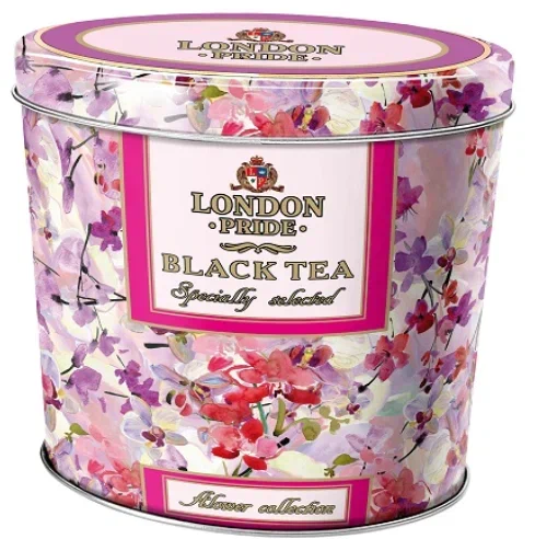 Чай London Pride черный листовой 100 гр, ж/б